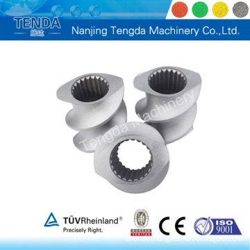 Bimetallic Screw and Barrel for Twin Screw Extruder